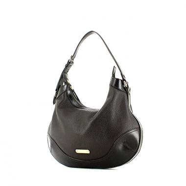 Borsa in pelle marrone