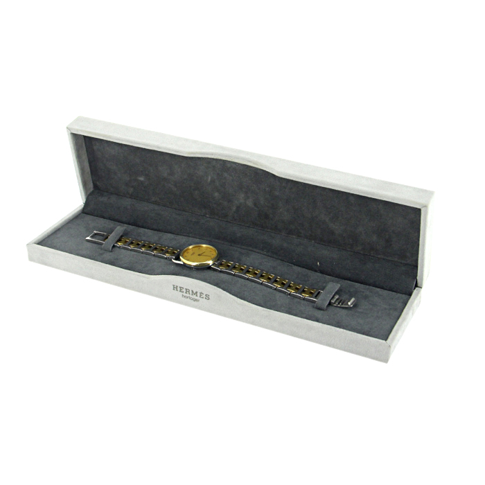 Orologio Hermes Arceau in oro e acciaio Circa  1990