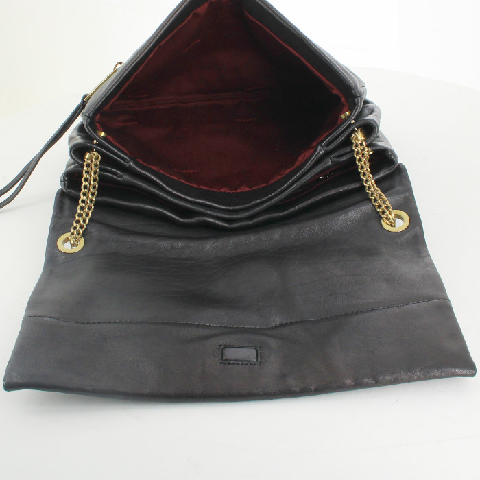 Borsa in pelle nera - Detail D2