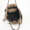 Prada handbag in brown and taupe shading leather - Detail D3 thumbnail