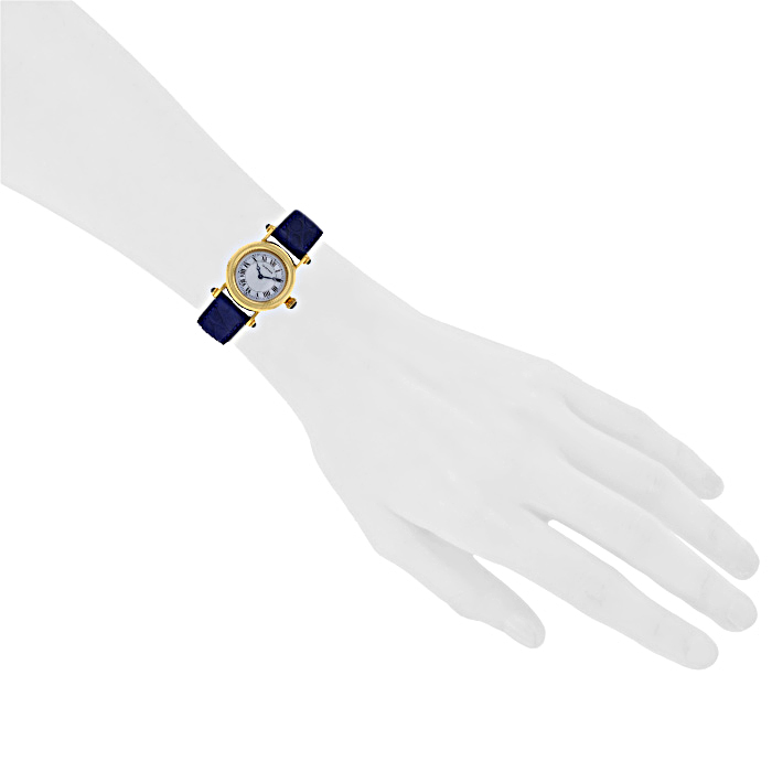 Montre Cartier Diabolo et or jaune Ref :  14000 - Detail D1