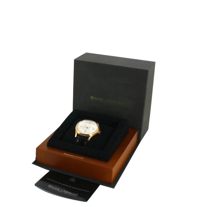 Baume 
Mercier William Baume watch in pink gold