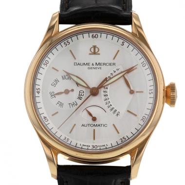 Baume 
Mercier William Baume watch in pink gold