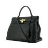 Handbag in black togo leather - 00pp thumbnail