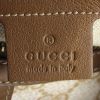Sac à main Gucci en toile monogram beige et cuir marron - Detail D4 thumbnail