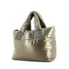 Bolso de mano Chanel Coco Cocoon en lona verde - 00pp thumbnail