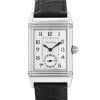 Jaeger Lecoultre Reverso-Duetto watch in stainless steel - 00pp thumbnail