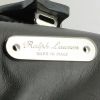 Ralph Lauren Ricky small model handbag in grey leather - Detail D4 thumbnail