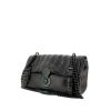 Bolso de mano Ralph Lauren Ricky Chain modelo mediano en cuero negro - 00pp thumbnail