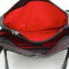 Ralph Lauren Ricky Chain medium model handbag in black leather - Detail D2 thumbnail