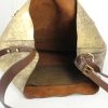 Ralph Lauren shoulder bag in gold leather - Detail D2 thumbnail