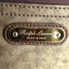 Bolso bandolera Ralph Lauren en cuero dorado - Detail D3 thumbnail