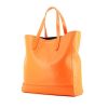 Shopping bag in pelle arancione - 00pp thumbnail