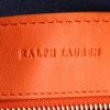 Ralph Lauren shopping bag in orange leather - Detail D3 thumbnail