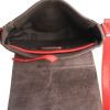 Ralph Lauren small model handbag in red leather - Detail D2 thumbnail