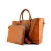 Shopping bag in pelle marrone - 00pp thumbnail