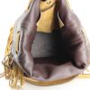 Ralph Lauren handbag in brown suede - Detail D3 thumbnail