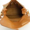 Ralph Lauren handbag in green canvas and brown leather - Detail D3 thumbnail