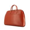Louis Vuitton Sorbonne weekend bag in brown epi leather - 00pp thumbnail