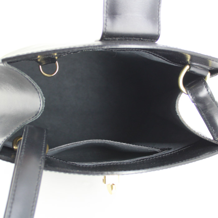 Borsa Louis Vuitton Cluny in pelle Epi nera - Detail D2