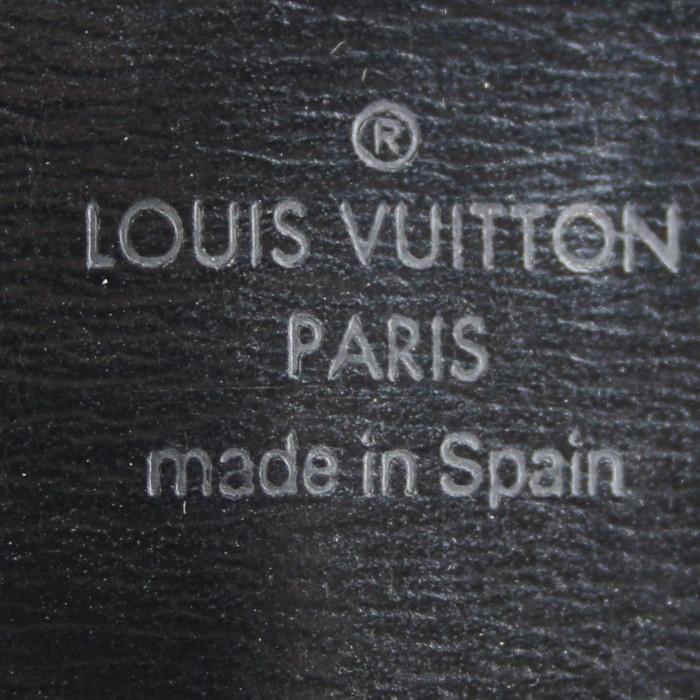 Borsa Louis Vuitton Cluny in pelle Epi nera - Detail D3