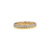 Boucheron Quatre small model ring in yellow gold,  white gold and diamonds - 00pp thumbnail