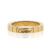 Anello Cartier Lanière in oro giallo - 360 thumbnail
