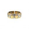 Bulgari Alveare ring in yellow gold and stainless steel - 360 thumbnail