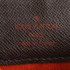 Louis Vuitton shoulder bag in ebene damier canvas and brown leather - Detail D3 thumbnail