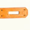 Bolso de mano Hermes Kelly 35 cm en cuero swift naranja - Detail D5 thumbnail
