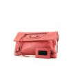 Balenciaga Enveloppe pouch in pink leather - 00pp thumbnail