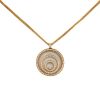 Chopard Happy Spirit large model necklace in yellow gold and diamonds - 00pp thumbnail