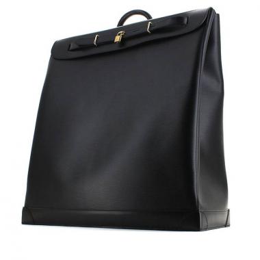 Bolsa de viaje Louis Vuitton Steamer Bag - Travel Bag en cuero Epi negro