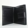 Shopping bag in tela monogram nera e pelle nera - Detail D4 thumbnail