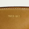 Hermes Vintage pouch in beige and brown canvas and leather - Detail D4 thumbnail