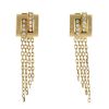 Boucheron Déchainé pendants earrings in yellow gold and diamonds - 00pp thumbnail