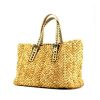 Bottega Veneta shopping bag in beige braided leather - 00pp thumbnail