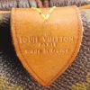 Bolsa de viaje Louis Vuitton Keepall 50 cm en lona Monogram y cuero natural - Detail D4 thumbnail