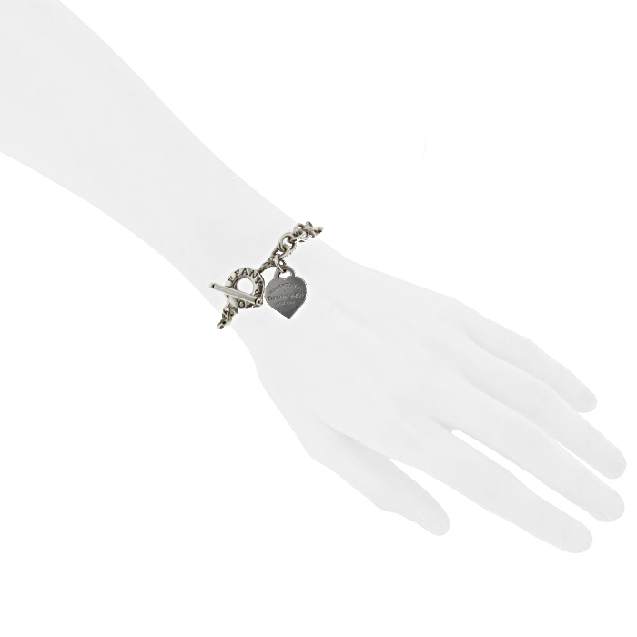 Brazalete Tiffany & Co Return To Tiffany en plata - Detail D1
