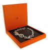 Hermes Parade large model necklace in silver - Detail D2 thumbnail
