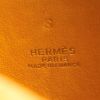 Hermes Goa handbag in gold ostrich leather - Detail D3 thumbnail