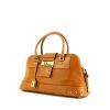 Dior handbag in gold leather and gold canvas - 00pp thumbnail