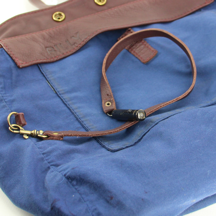 Borsa in pelle bordeaux - Detail D4