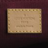 Louis Vuitton shopping bag in brown monogram canvas and natural leather - Detail D3 thumbnail
