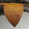 Bolsa de viaje Louis Vuitton Keepall 50 cm en lona Monogram y cuero natural - Detail D3 thumbnail