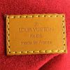 Bolso de mano Louis Vuitton en lona Monogram marrón y cuero natural - Detail D3 thumbnail