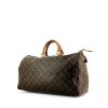 Louis Vuitton Speedy 40 handbag in brown monogram canvas and natural leather - 00pp thumbnail