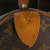Bolso de mano Louis Vuitton Speedy 40 en lona Monogram marrón y cuero natural - Detail D3 thumbnail