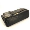 Chanel 2.55 handbag in black quilted leather - Detail D3 thumbnail