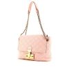 Marc Jacobs handbag in pink quilted leather - 00pp thumbnail